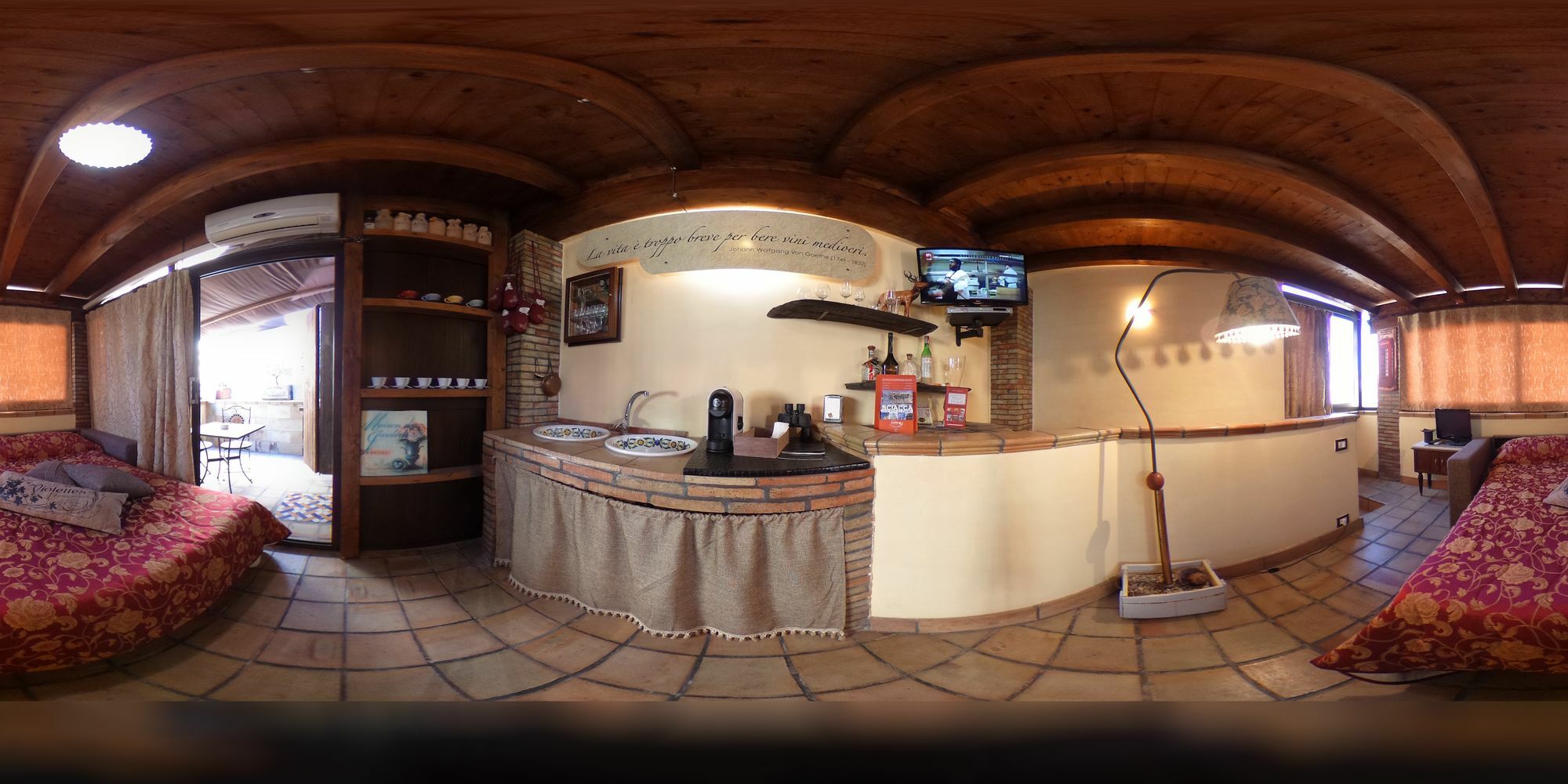 Guest House La Corte Normanna シャッカ エクステリア 写真